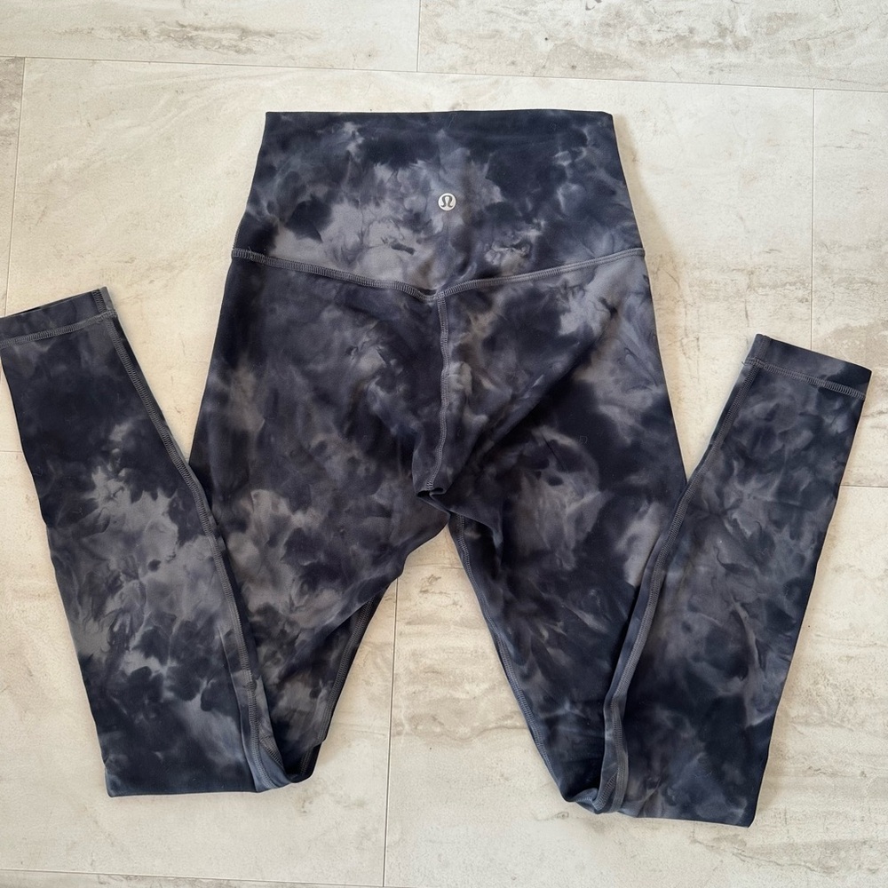 Lululemon Tie-Dye Print Leggings